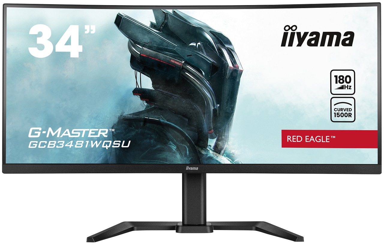iiyama G-Master/ GCB3481WQSU-B1/ 34"/ VA/ 3440x1440/ 180Hz/ 0, 3ms/ Black/ 3R 