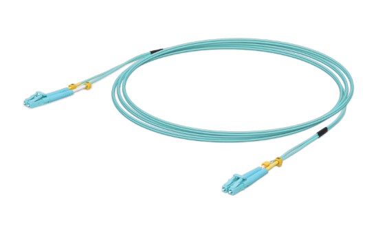 Ubiquiti UACC-OFC-MM-3M, 10 Gbps OM3 Duplex LC Cable, 3m