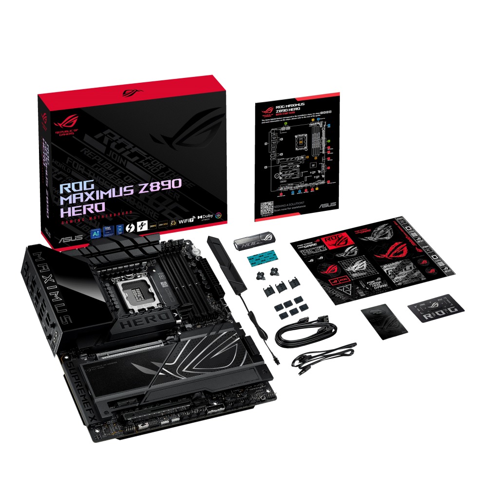 ASUS ROG MAXIMUS Z890 HERO/ LGA 1851/ ATX 