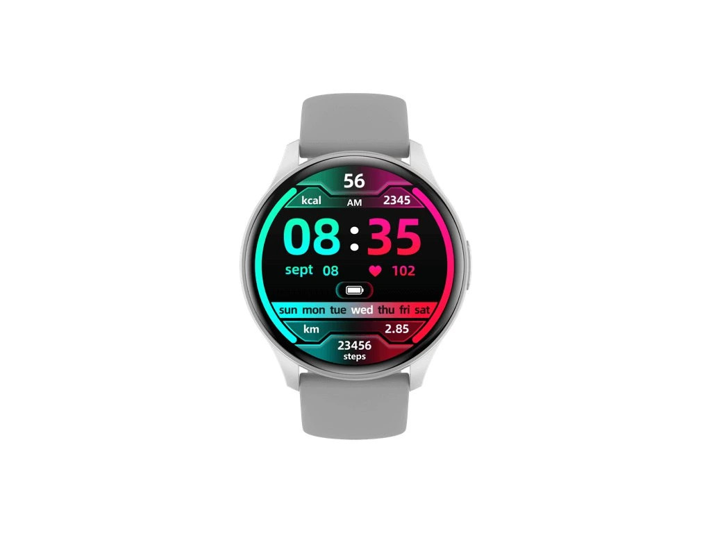 CARNEO Gear+ Essential 2nd Gen/ 44mm/ Silver/ Šport Band/ Gray 