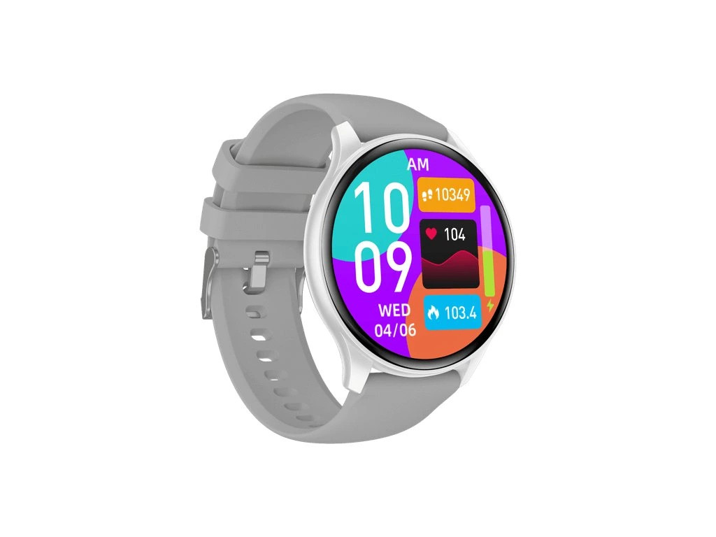 CARNEO Gear+ Essential 2nd Gen/ 44mm/ Silver/ Šport Band/ Gray 