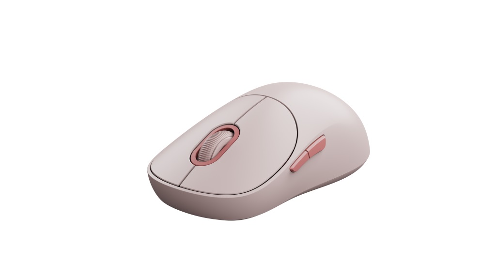 Xiaomi Wireless Mouse 3/ Kancelárska/ Optická/ 1 200 DPI/ USB+BT/ Ružová