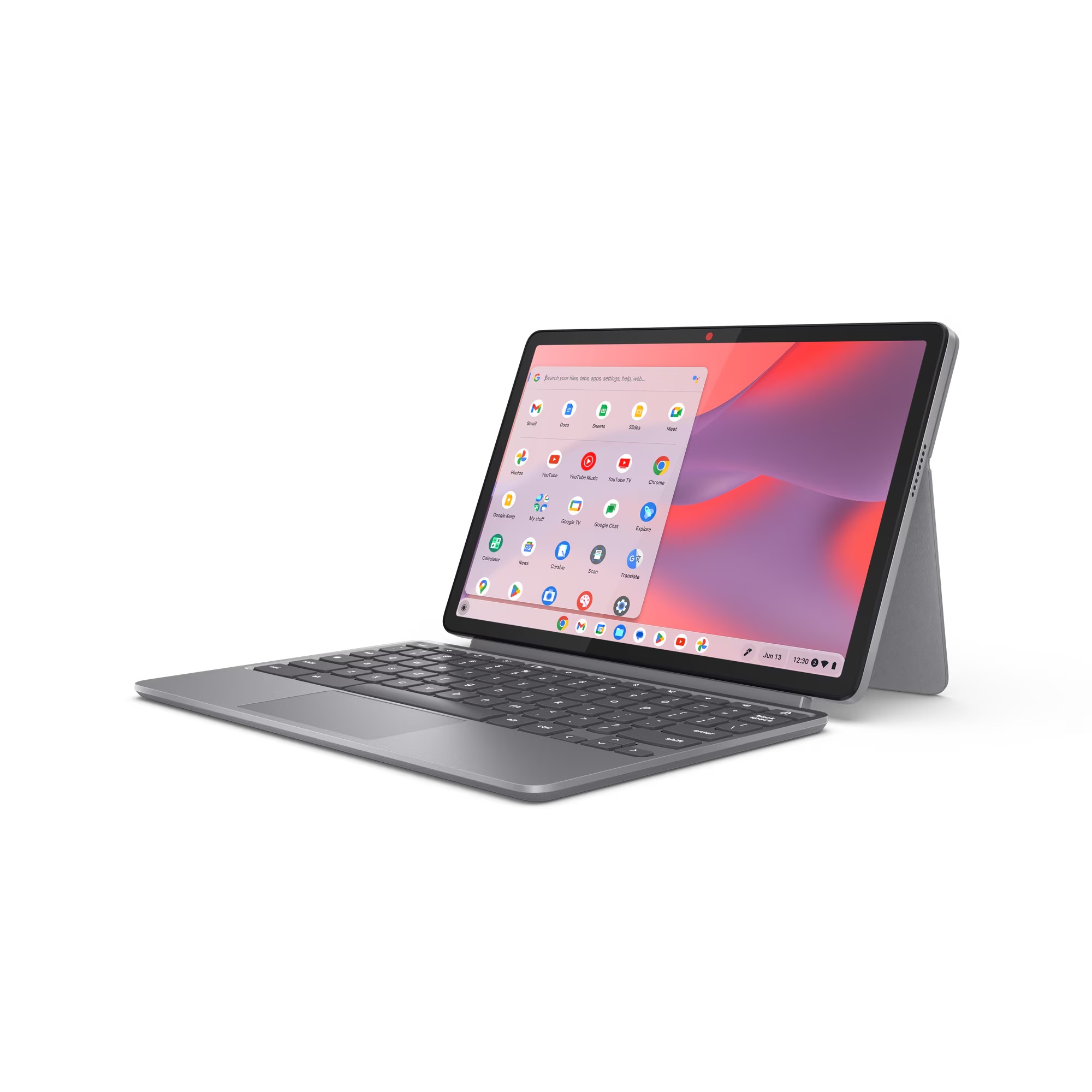 Lenovo Chromebook Duet/ 11M889/ Kompanio 838/ 10, 95"/ WUXGA/ T/ 4GB/ 64GB eMMC/ Mali G57/ Chrome/ Gray/ 2R 