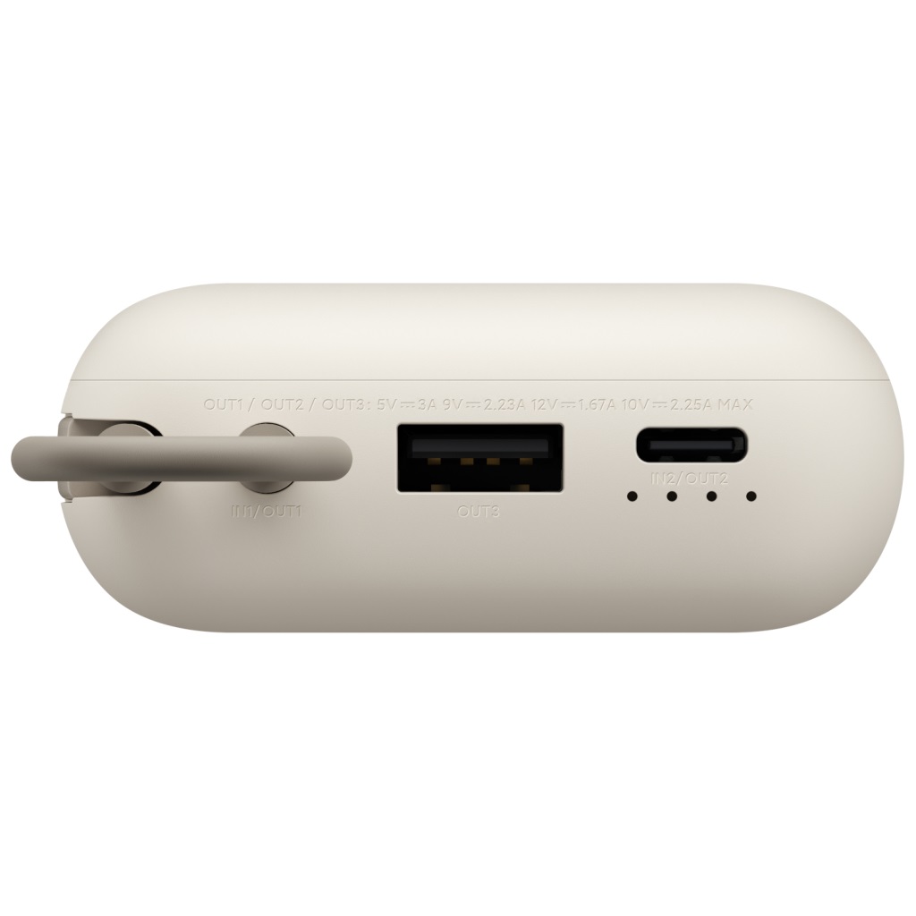 Xiaomi Power Bank 10000mAh (Integrated Cable) Tan GL 