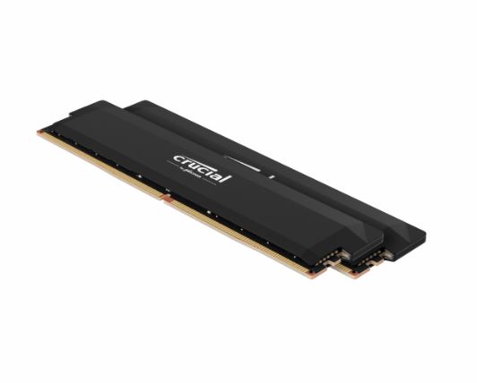 Crucial Pro/ DDR5/ 32GB/ 6400MHz/ CL38/ 2x16GB/ Black