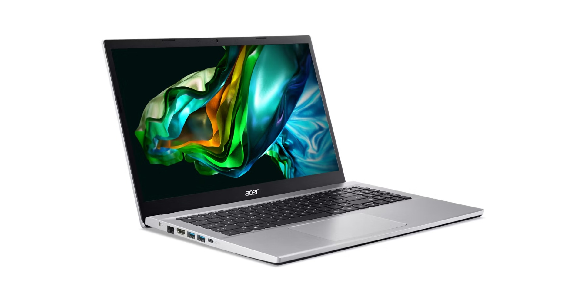 Acer Aspire 3 15/ A315-44P-R40T/ R7-5700U/ 15, 6"/ FHD/ 8GB/ 512GB SSD/ Vega 8/ bez OS/ Silver/ 2R 