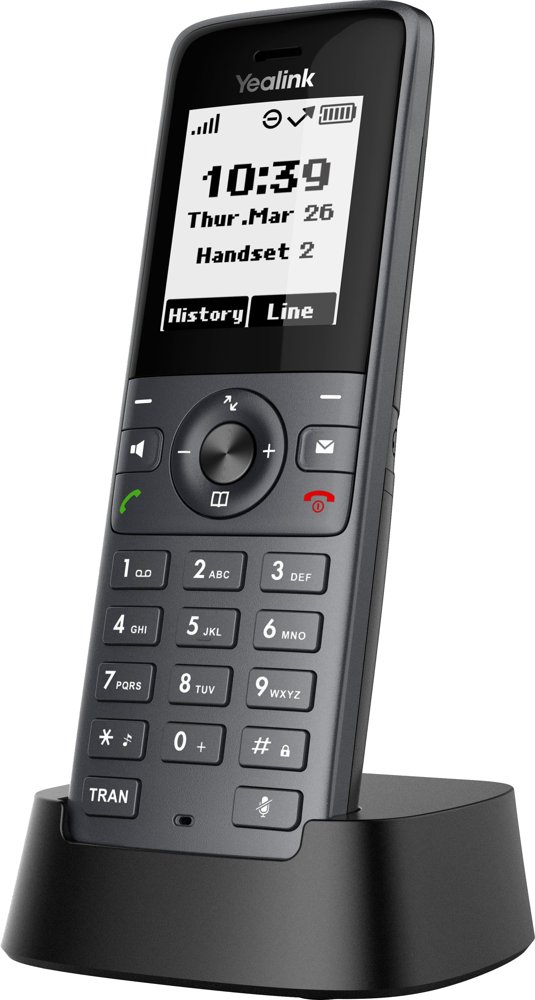 Yealink W71H SIP DECT rúčka, 1, 8