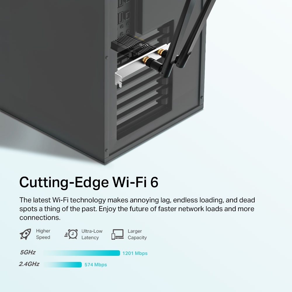 TP-link Archer TX20 AX1800 WiFi6 PCI Express 