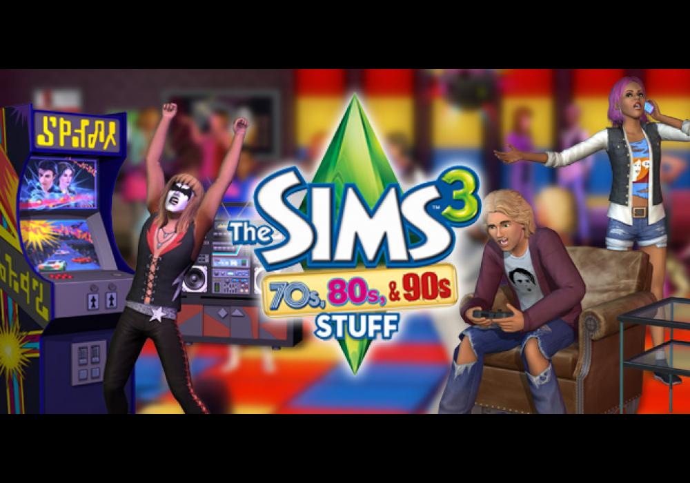 ESD The Sims 3 70s, 80s and 90s Stuff 