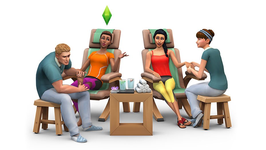 ESD The Sims 4 Návštěva v Lázních 