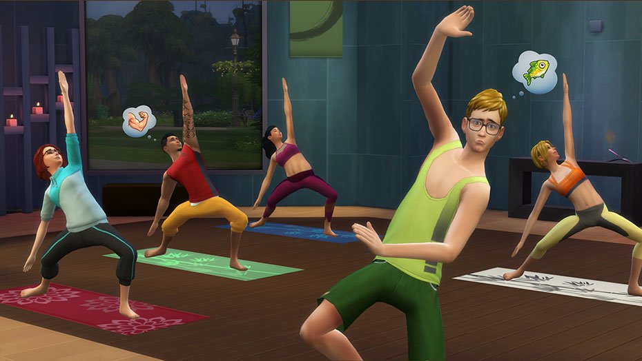 ESD The Sims 4 Návštěva v Lázních 