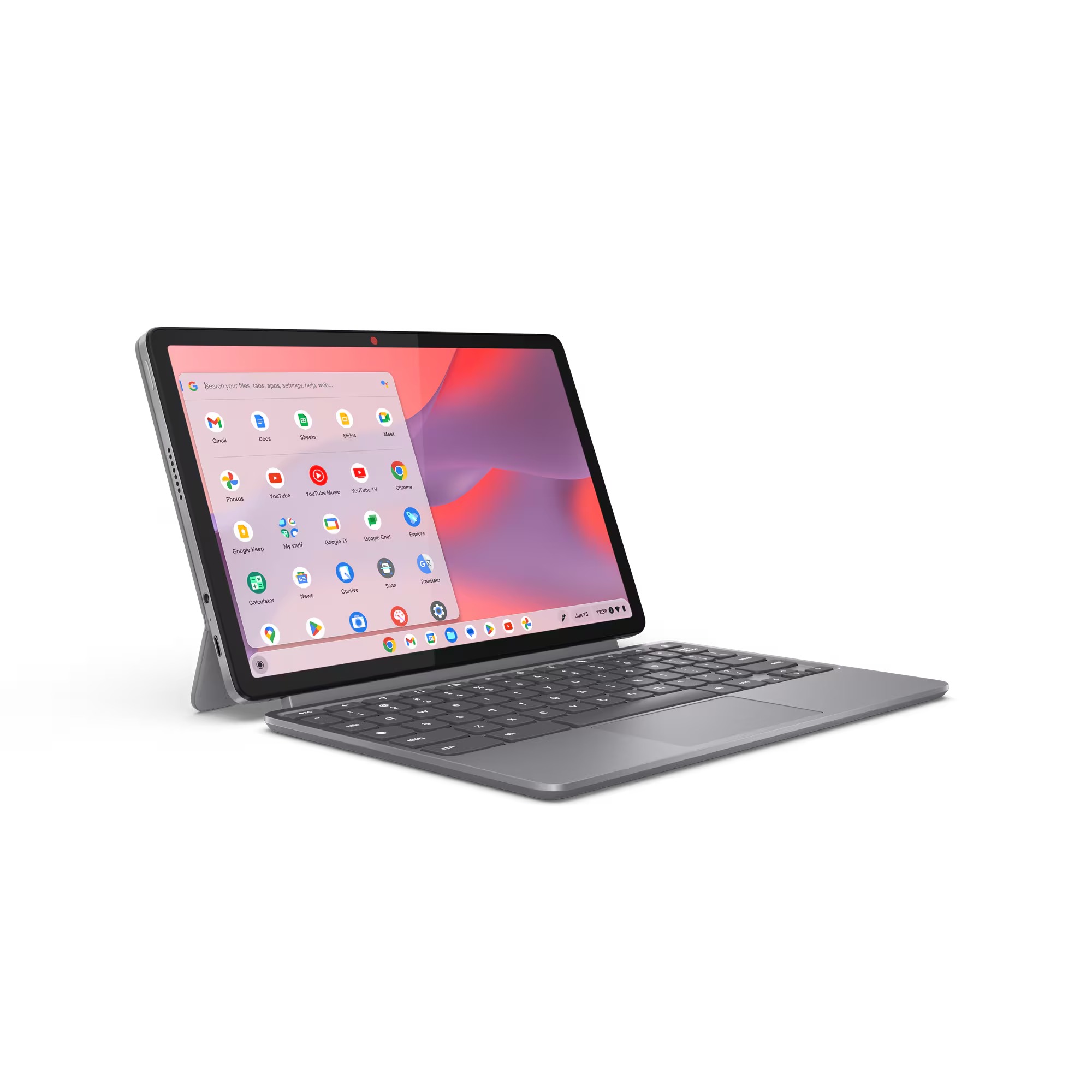 Lenovo Chromebook Duet/ 11M889/ Kompanio 838/ 10, 95"/ WUXGA/ T/ 8GB/ 128GB eMMC/ Mali G57/ Chrome/ Gray/ 2R 