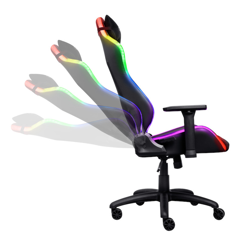 TRUST GXT719 RUYA RGB CHAIR + MIKA podložka 