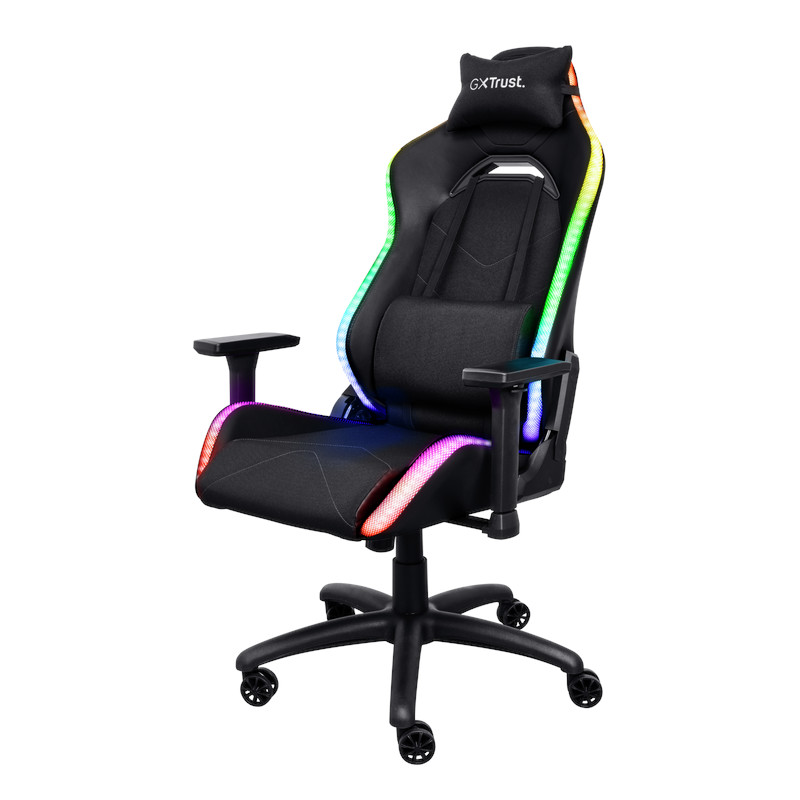 TRUST GXT719 RUYA RGB CHAIR + MIKA podložka 