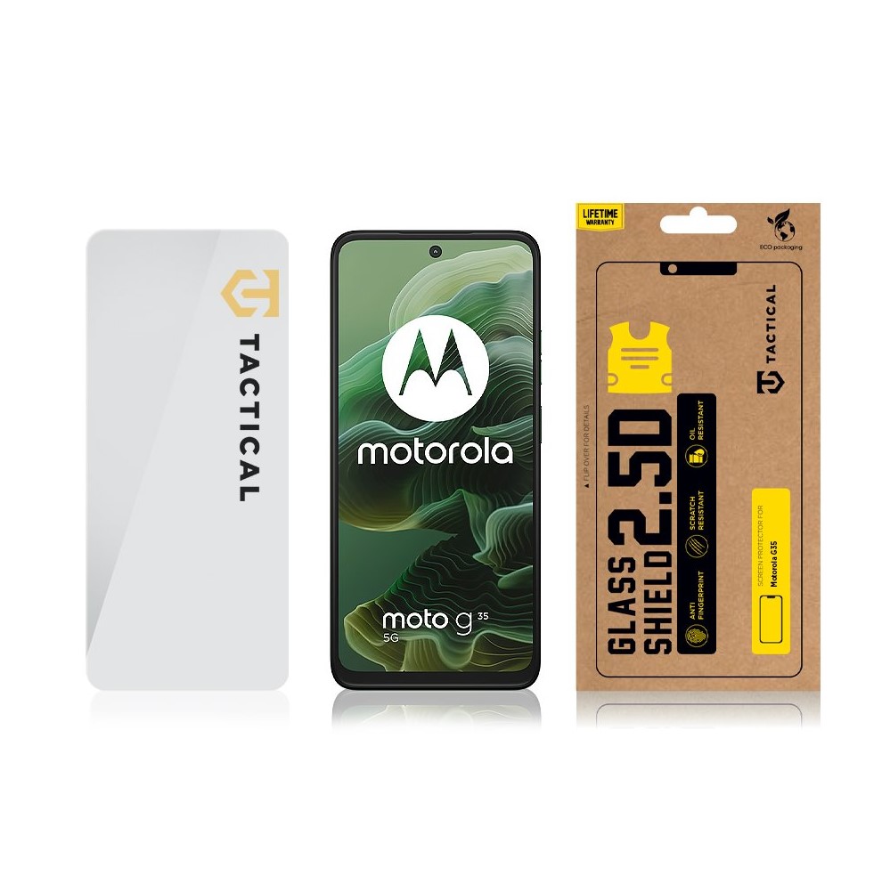 Tactical Glass Shield 2.5D sklo pre Motorola G35 Clear 