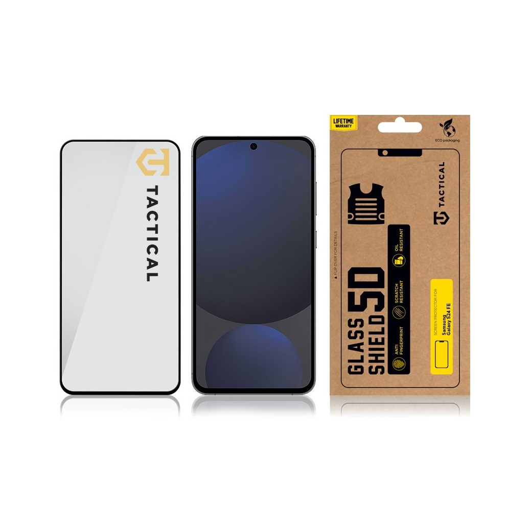 Tactical Glass Shield 5D sklo pre Samsung Galaxy S24 FE Black 