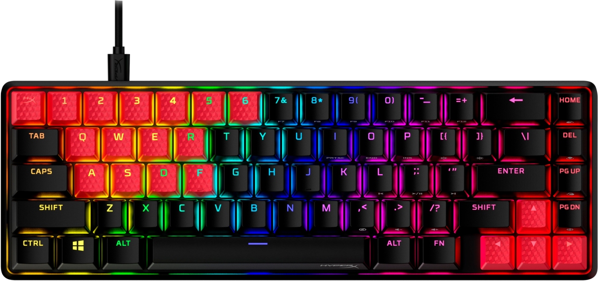 HyperX RD Rubber Gaming Accessory Kit-US - Příslušenství ke klávesnici 