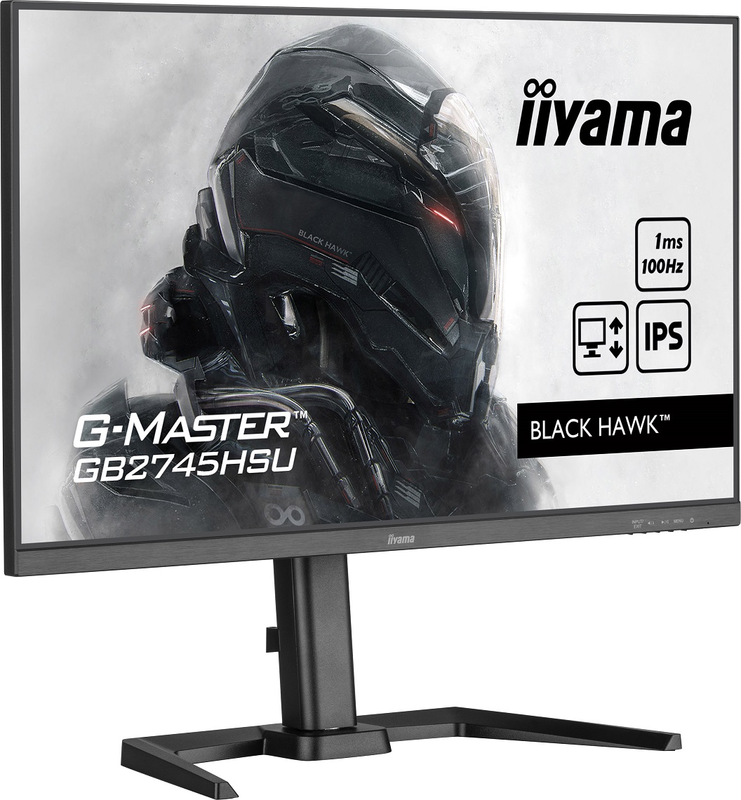 27" iiyama GB2745HSU-B2: IPS, FHD, HDMI, DP, HAS 