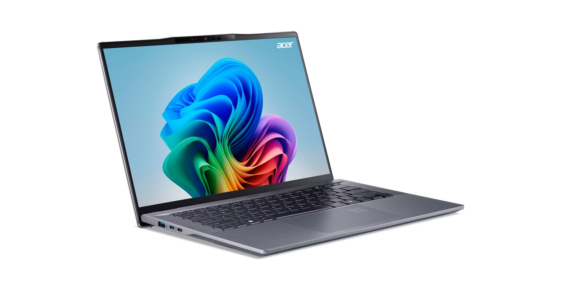 Acer Swift Go 14/ AI SFG14-01-X2KK/ SD-X1P-42-100/ 14, 5"/ WUXGA/ 16GB/ 1TB SSD/ Adreno/ W11H/ Gray/ 2R 