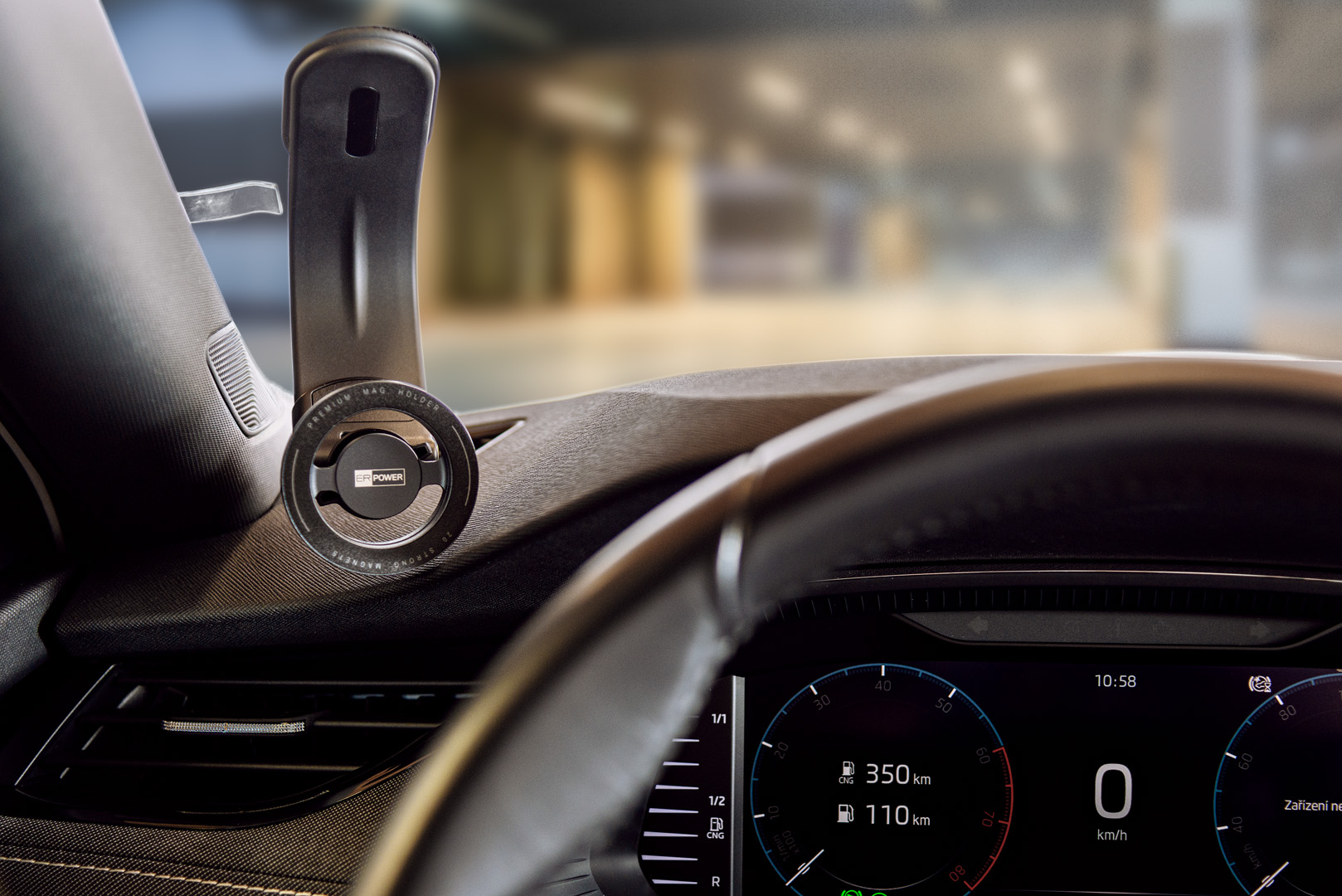 ER POWER Magneticka Dashboard and Windshield Mount Car Holder 
