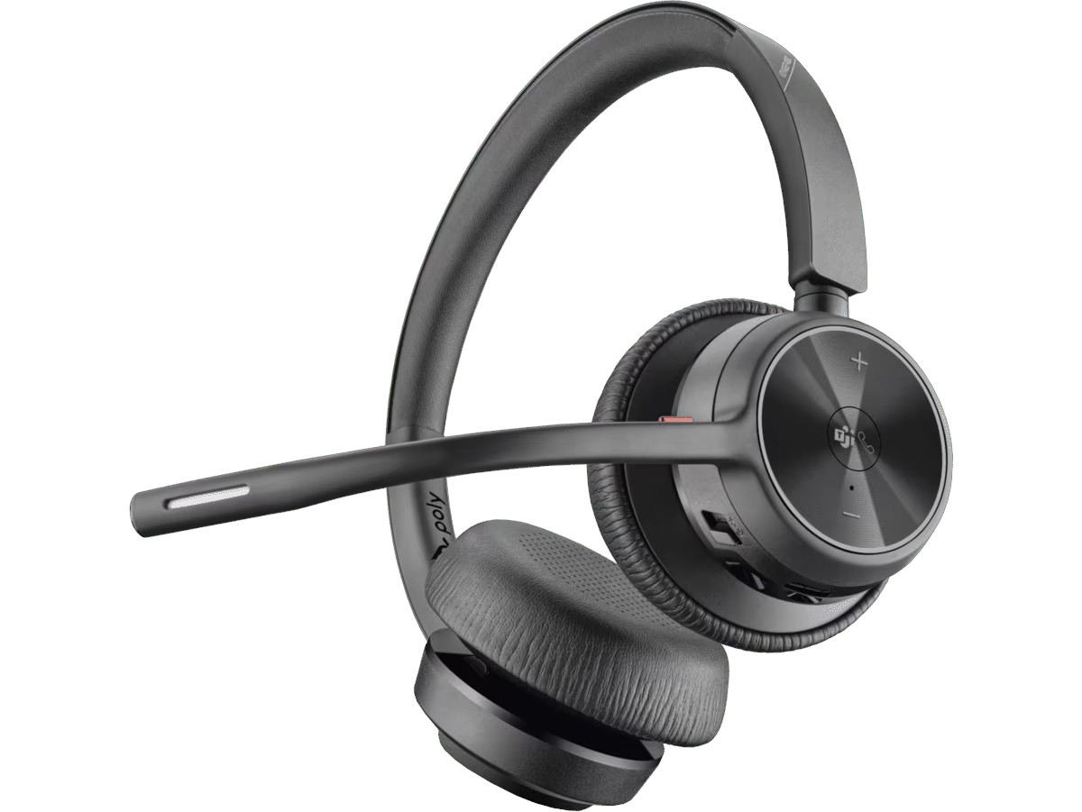 POLY VOYAGER 4320, TEAMS, USB-A, DONGLE 