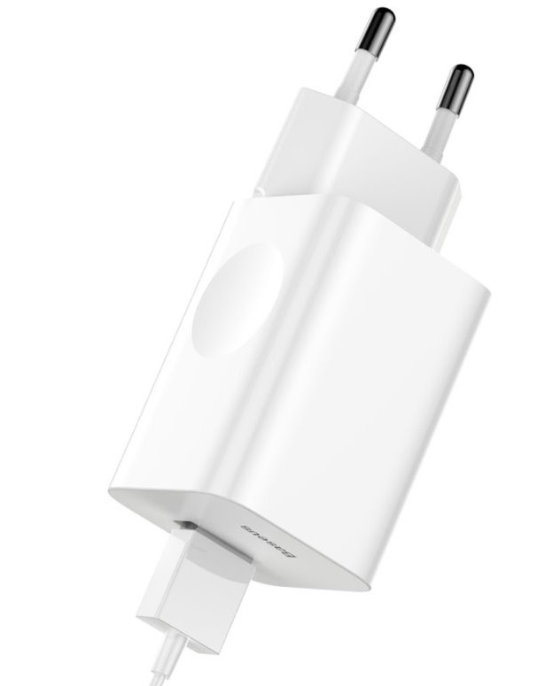 Baseus rýchlonabíjačka do siete 1xUSB Quick Charge 3.0 24W biela 