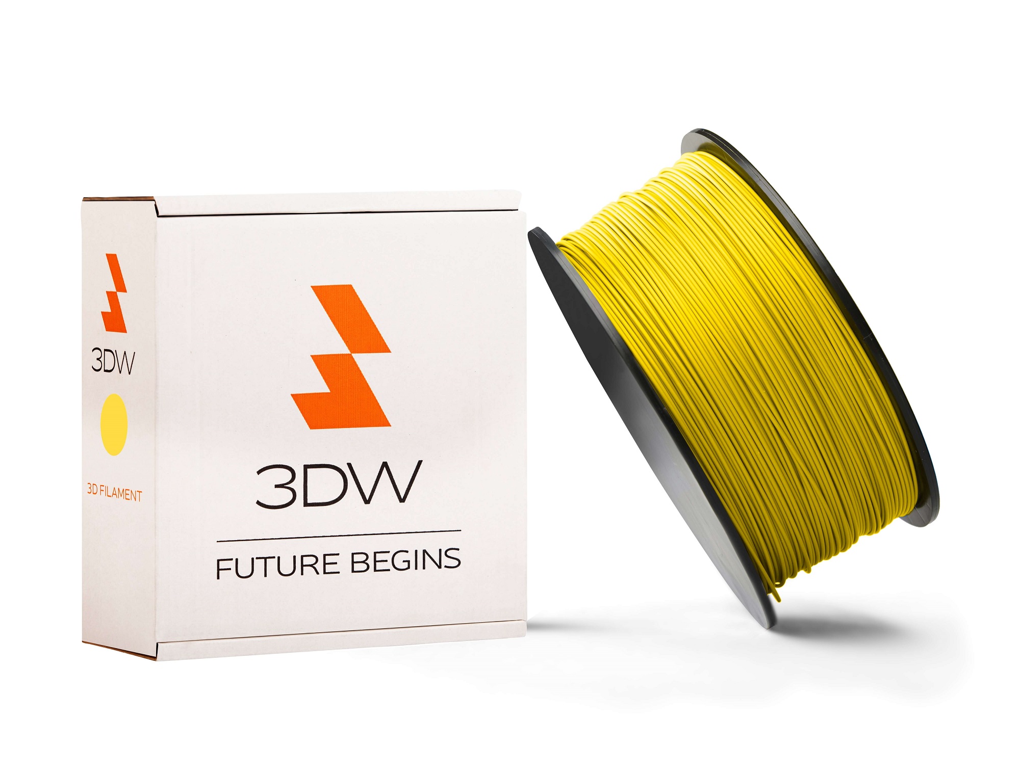 3DW - ABS filament 1, 75mm žlutá, 0, 5 kg, tisk 220-250°C