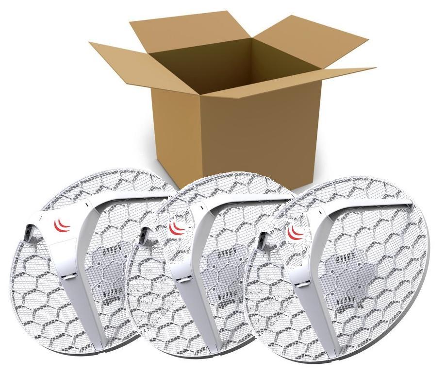 MikroTik RBLHG-5nD-3 Outdoor 802.11an 24, 5 dBi jednotka LHG 5 (3-pack)