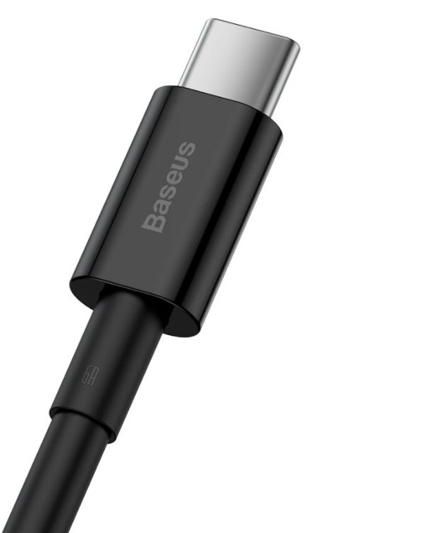 Baseus dátový kábel Superior USB-C 1m 6A 66W čierny 