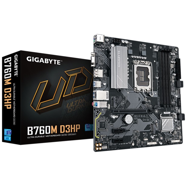 GIGABYTE B760M D3HP/ LGA 1700/ mATX 