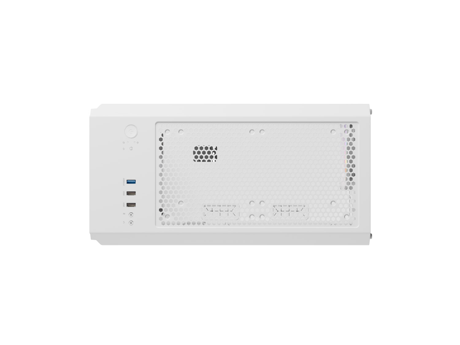 Počítačová skriňa Genesis IRID 503 ARGB LITE/ Mini Tower/ Transpar./ Biela 