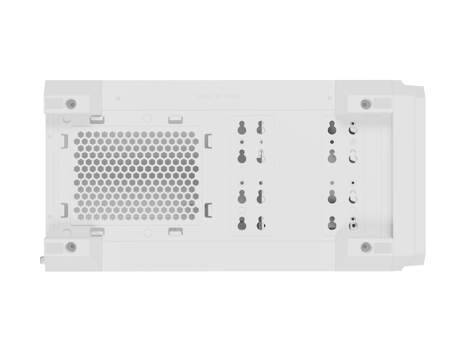 Počítačová skriňa Genesis IRID 503 ARGB LITE/ Mini Tower/ Transpar./ Biela 