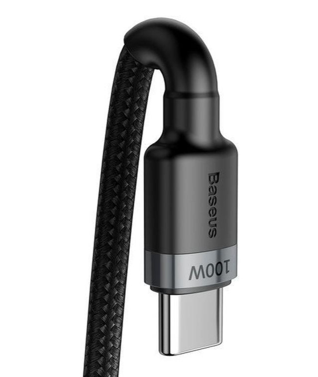Baseus dátový kábel Cafule USB-C PD2.0 100W 2m 20V 5A šedo-čierny 