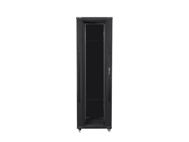 Stojanový rack 19" 42U/ 800x1200 flat pack black 