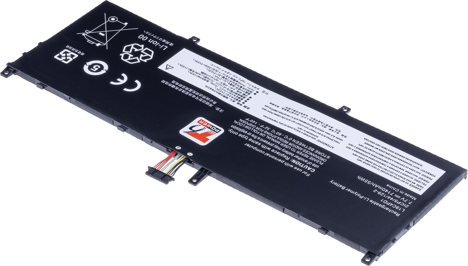 Batéria T6 Power Lenovo Yoga C640-13IML, Yoga 6-13ARE05, 7820mAh, 60Wh, 4cell, Li-poly 