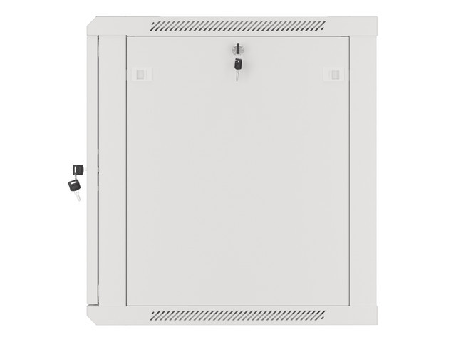 Nástenný rack 19" 12U 600X600mm sivý flat pack 
