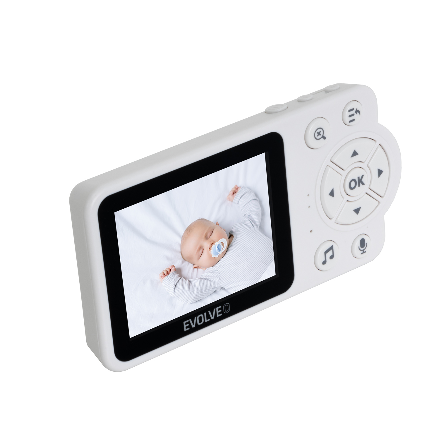 EVOLVEO Baby Monitor N3, detská video-opatrovateľka, modrá 