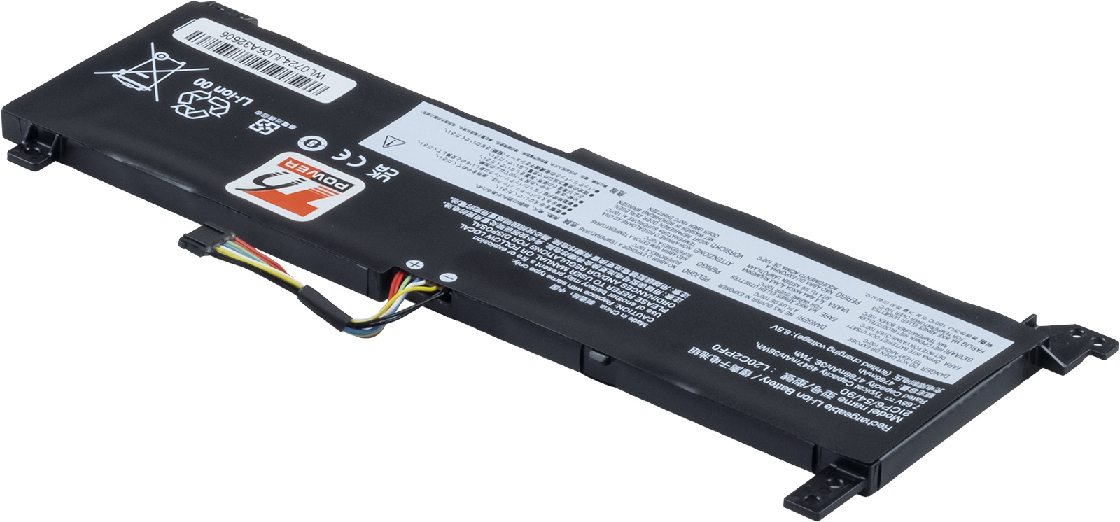 Batéria T6 Power Lenovo IdeaPad 3-15ITL6, V14 G2-ALC, V15 G2-ALC, 4947mAh, 38Wh, 2cell, Li-poly 