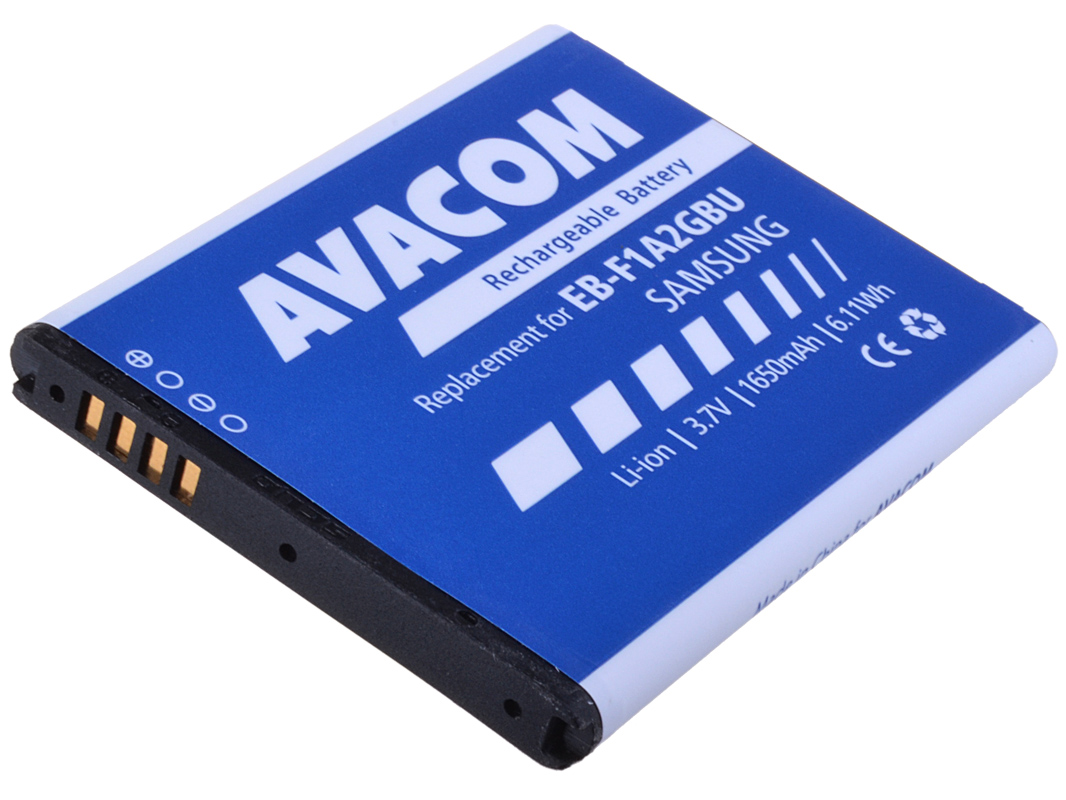 Baterie AVACOM GSSA-I9100-S1650A do mobilu Samsung i9100 Li-Ion 3, 7V 1650mAh (náhrada EB-F1A2GBU) 
