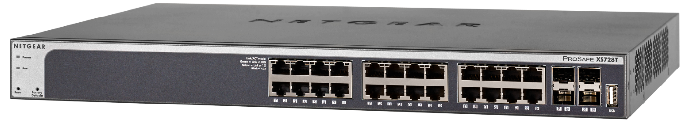 NETGEAR 28PT 10G SMART SWITCH W/ 4 SFP+, XS728T 