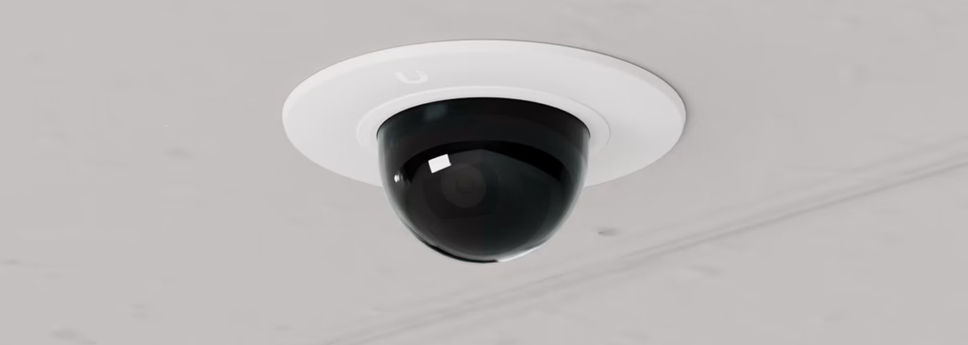 Ubiquiti UACC-G5-Ultra-FM-SB-W - G5 Dome Ultra Flush Mount, Zápustný držiak, dymové sklo 