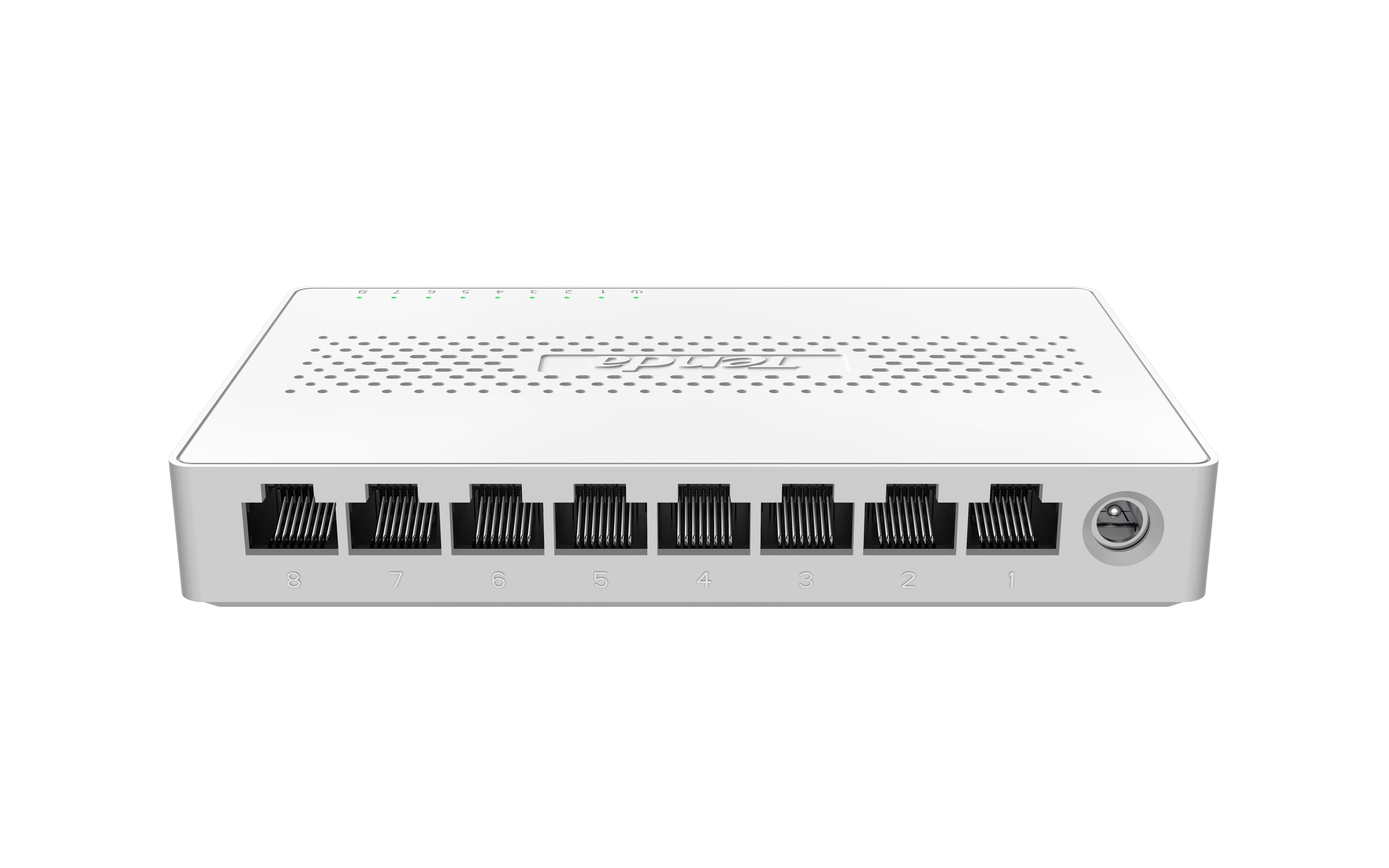 Tenda SM108 - 8x Multi-Gigabit 2.5G Ethernet Switch, 100/ 1000/ 2500 Mb/ s, 40Gb/ s, fanless 