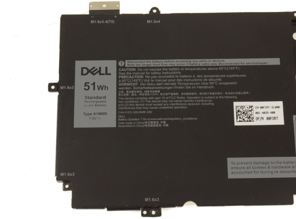 Dell batéria 4-cell 51W/ HR LI-ION pre XPS 9310 