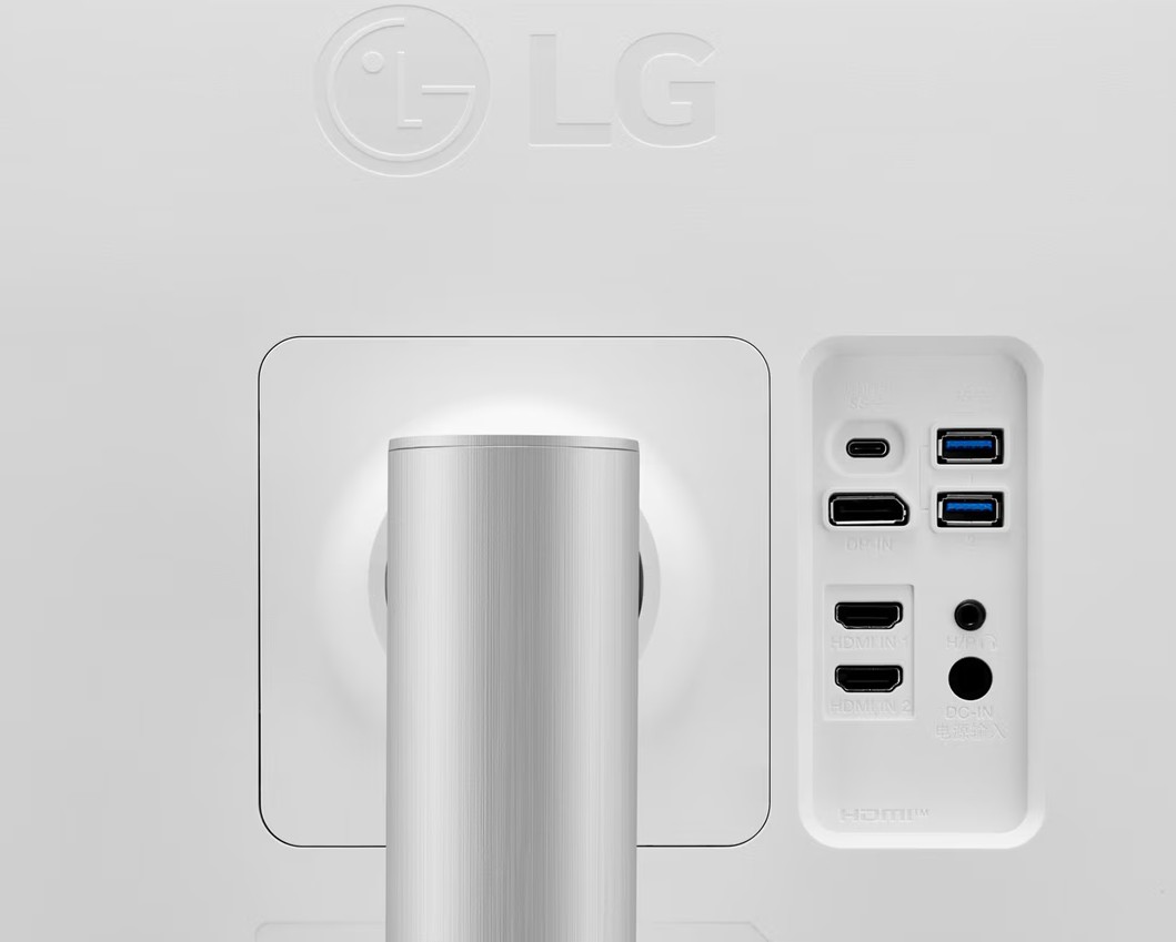 LG/ 27UP850K-W/ 27"/ IPS/ 4K UHD/ 60Hz/ 5ms/ White-Slvr/ 2R 
