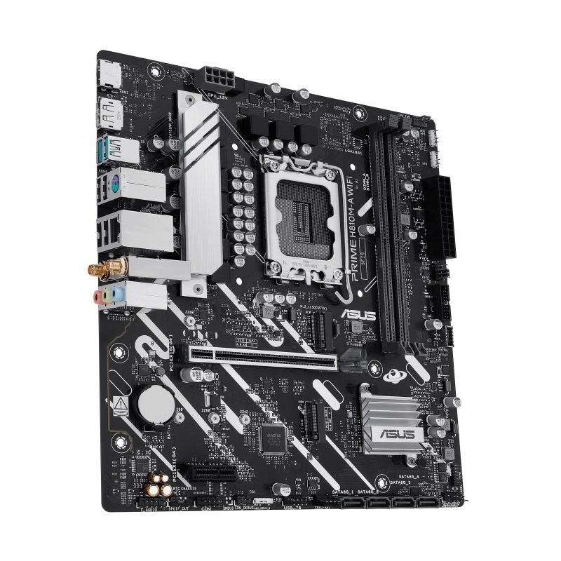 ASUS MB Sc LGA1851 PRIME H810M-A WIFI,  2xDDR5,  1xDP,  1xHDMI,  WiFi,  mATX 