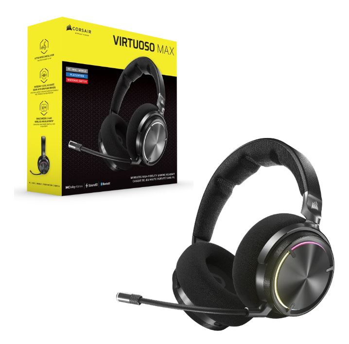 CORSAIR Virtuoso Max Wireless Carbon 