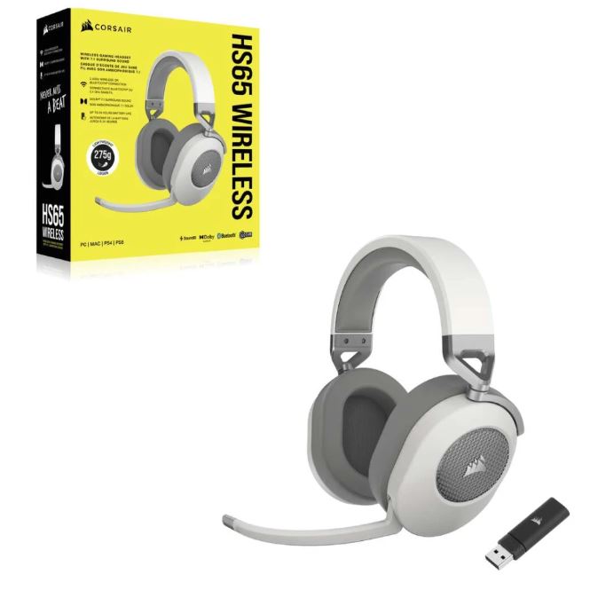 CORSAIR HS65 V2, White 
