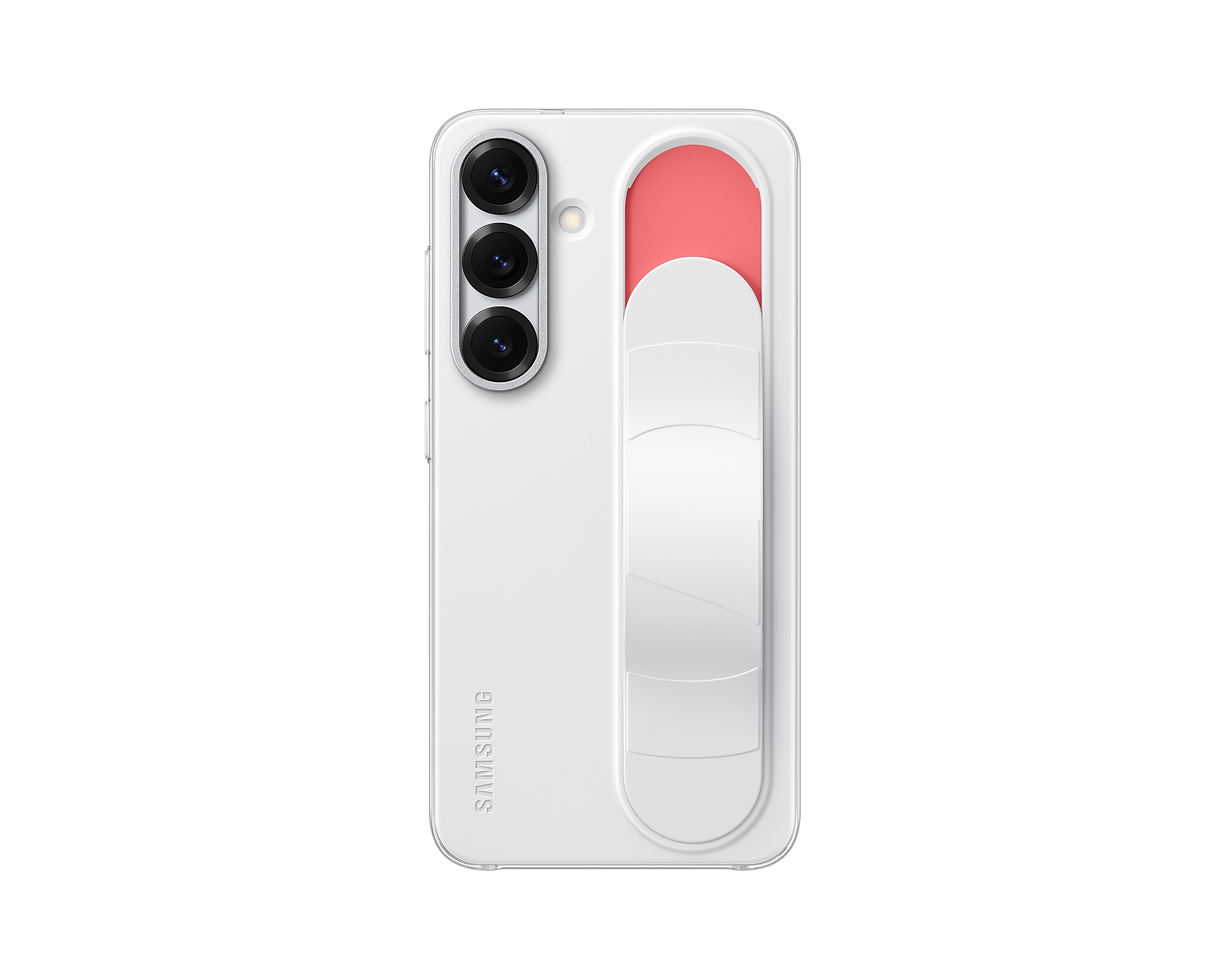 Samsung Zadný kryt s pútkom pre Galaxy S25+ White 