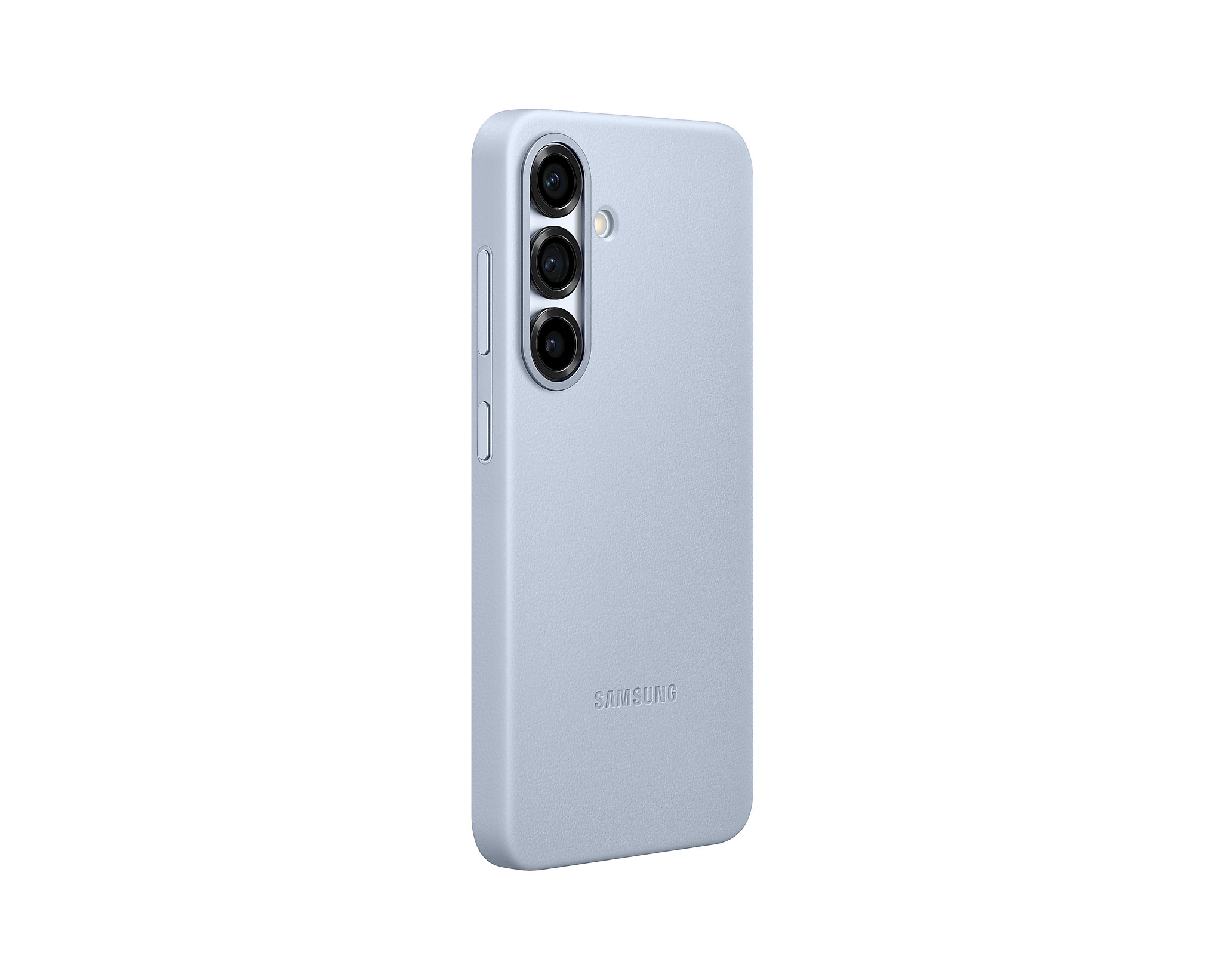Samsung Ochranný kryt z vegánskej kože pre Galaxy S25+ Light Blue 