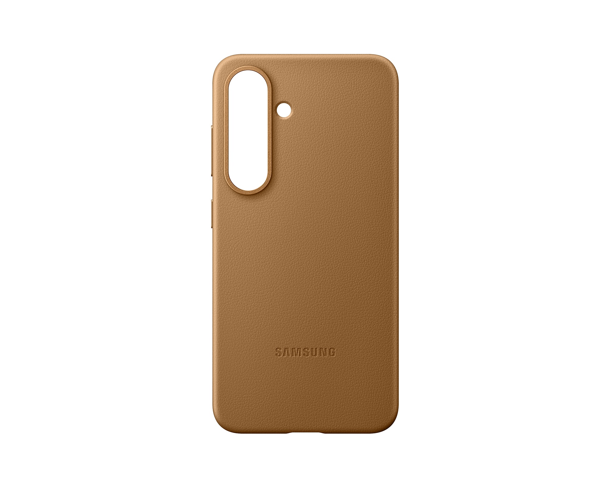 Samsung Ochranný kryt z vegánskej kože pre Galaxy S25 Brown 